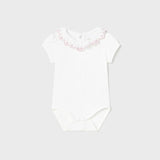 Body Con Colletto In Cotone Sostenibile Neonata MAYORAL 1733 - MAYORAL - Luxury Kids