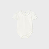 Body manica Corta In Cotone Sostenibile Neonata MAYORAL 1769 - MAYORAL - Luxury Kids
