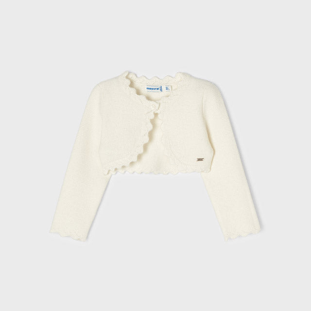 Coprispalle Corto In Caldo Cotone Neonata MAYORAL 308 - MAYORAL - LuxuryKids