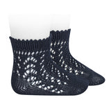 Kurze perforierte Baumwollsocken von Perle' für Jungen CONDOR 2518C