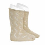 Long Socks In Perforated Thread Unisex Children CONDOR 516