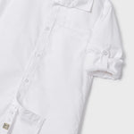 Camicia Basica In Cotone Bambino MAYORAL 140 - MAYORAL - Luxury Kids
