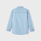 Camicia Con Colletto Coreano In cotone Sostenibile Bambino MAYORAL 3166 - MAYORAL - Luxury Kids