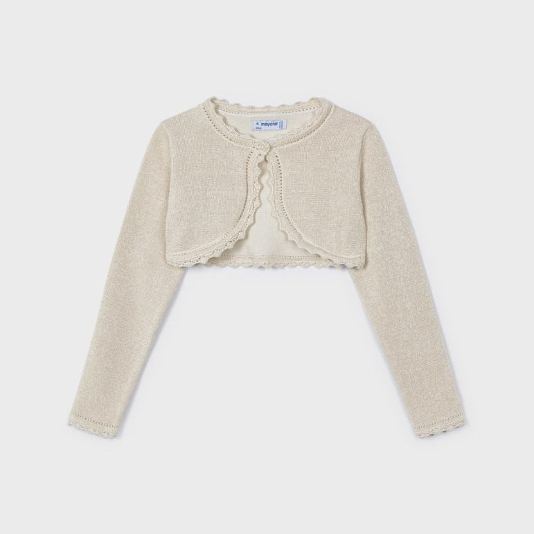 Coprispalle In Filo Di Cotone Bambina MAYORAL 320 - MAYORAL - Luxury Kids