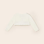 Coprispalle Tricot In Filo Di Cotone Sostenibile Neonata MAYORAL 318 - MAYORAL - Luxury Kids