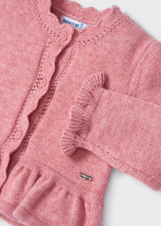 Cardigan Tricot In Caldo Cotone Neonata MAYORAL 2315 - MAYORAL - LuxuryKids