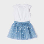 Completo Con Gonna In Tulle Bambina MAYORAL 3950 - MAYORAL - Luxury Kids