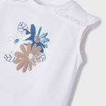 Completo Con Gonna In Tulle Bambina MAYORAL 3950 - MAYORAL - Luxury Kids