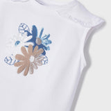 Completo Con Gonna In Tulle Bambina MAYORAL 3950 - MAYORAL - Luxury Kids