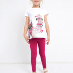 Completo 2 Pezzi In Cotone Sostenibile Con Ricami Bambina MAYORAL 3779 - MAYORAL - Luxury Kids