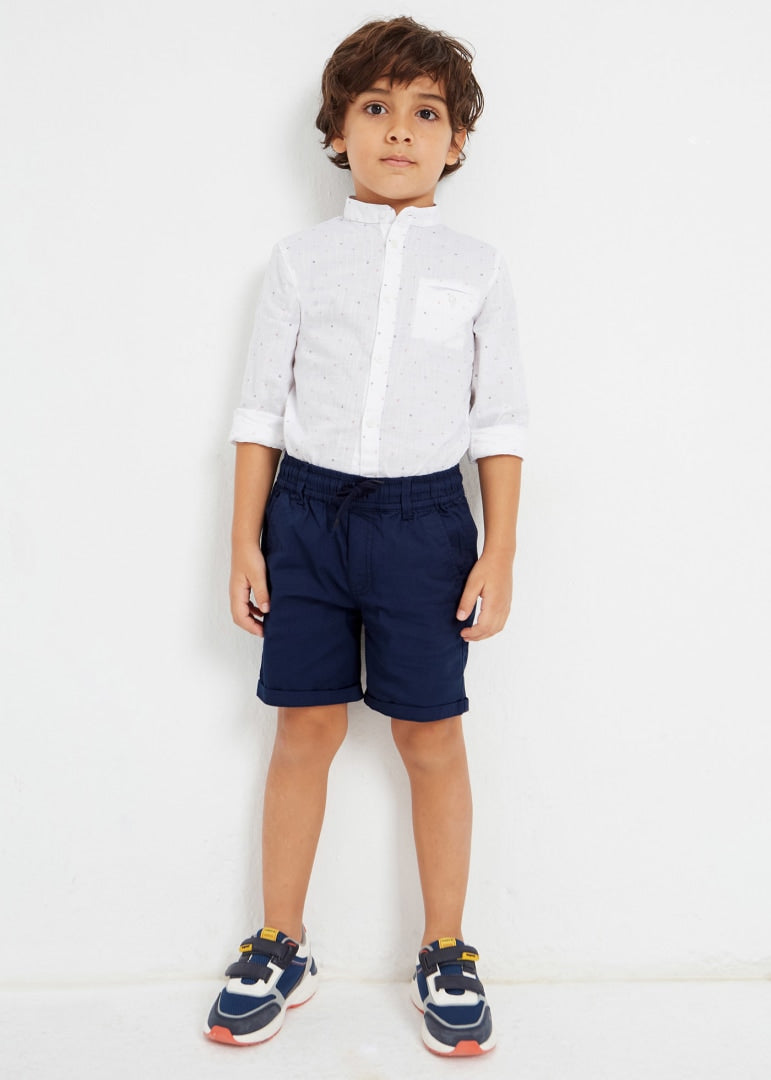Completo Con Bermuda In Cotone Bambino MAYORAL 3242 - MAYORAL - Luxury Kids