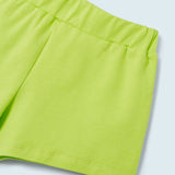 Completo Con Shorts In Cotone Sostenibile Bambina MAYORAL 3218 - MAYORAL - Luxury Kids