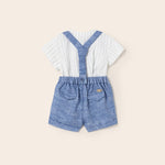Completo Con Bermuda E Camicia In Misto Lino Neonato MAYORAL 1262 - MAYORAL - Luxury Kids