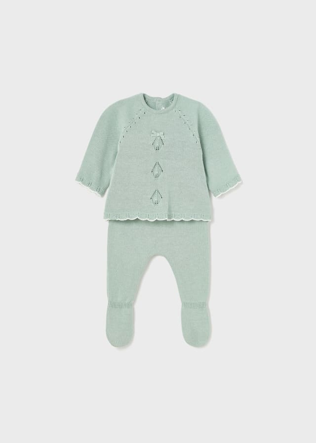 Tutina Spezzata In Cotone Sostenibile Neonata MAYORAL 1504 - MAYORAL - Luxury Kids
