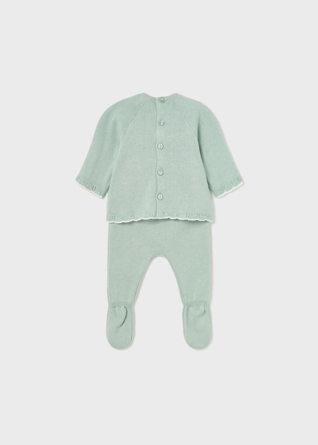 Tutina Spezzata In Cotone Sostenibile Neonata MAYORAL 1504 - MAYORAL - Luxury Kids