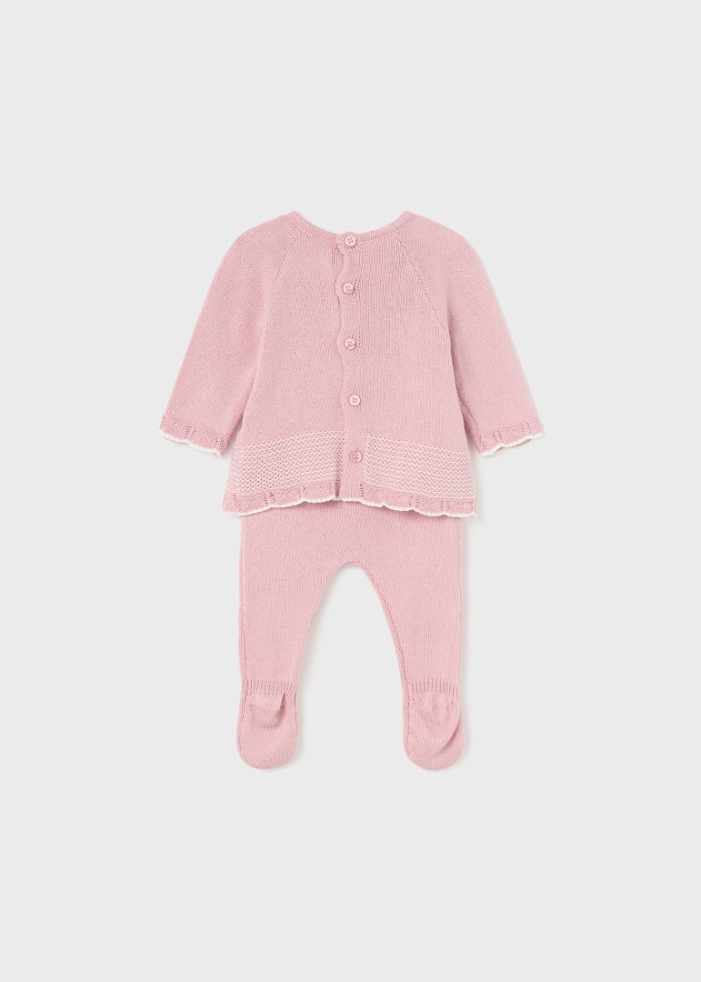 Tutina Spezzata In Cotone Sostenibile Neonata MAYORAL 1504 - MAYORAL - Luxury Kids