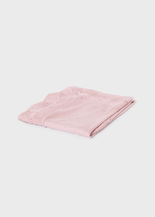 Coperta Volant In Filo Di Cotone Neonato/a MAYORAL 9240 - MAYORAL - Luxury Kids