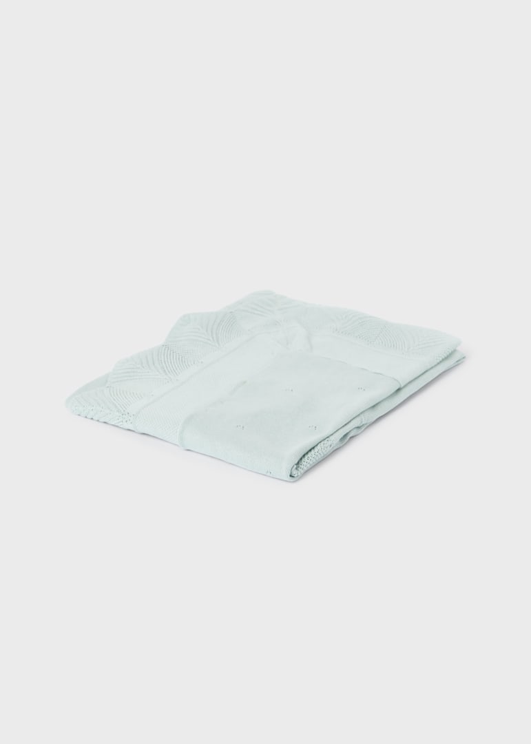 Coperta Volant In Filo Di Cotone Neonato/a MAYORAL 9240 - MAYORAL - Luxury Kids