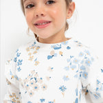Felpa Stampata Con Volant Bambina MAYORAL 3436 - MAYORAL - Luxury Kids