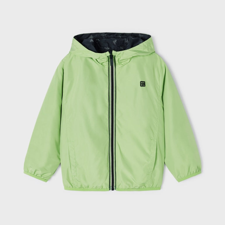 Giubbino A Vento Reversibile Con Cappuccio Bambino MAYORAL 3464 - MAYORAL - Luxury Kids