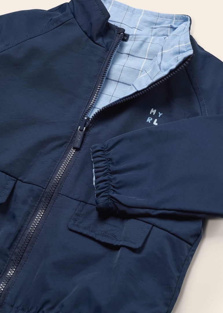 Giubbino A Vento Reversibile Neonato MAYORAL 1426 - MAYORAL - Luxury Kids