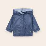 Giubbino A Vento Reversibile In Poliestere Riciclato Neonato MAYORAL 1404 - MAYORAL - Luxury Kids