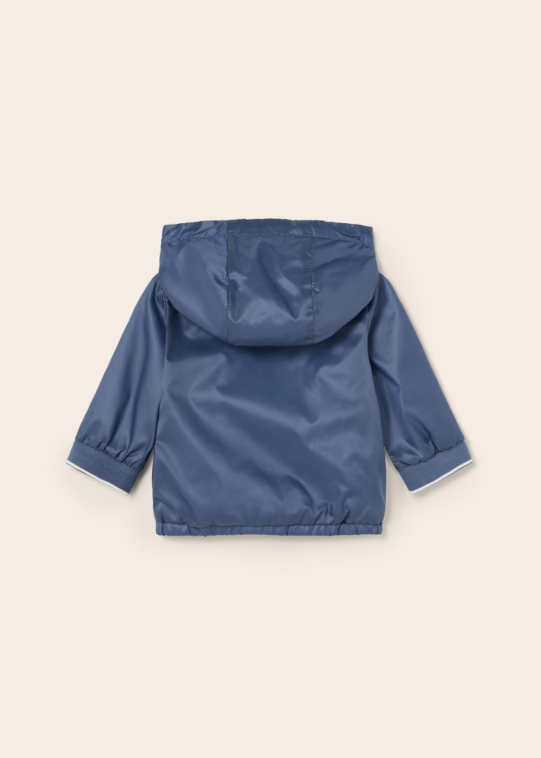 Giubbino A Vento Reversibile In Poliestere Riciclato Neonato MAYORAL 1404 - MAYORAL - Luxury Kids