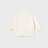 Cardigan Tricot In Filo Di Cotone Sostenibile Neonato MAYORAL 1360 - MAYORAL - Luxury Kids