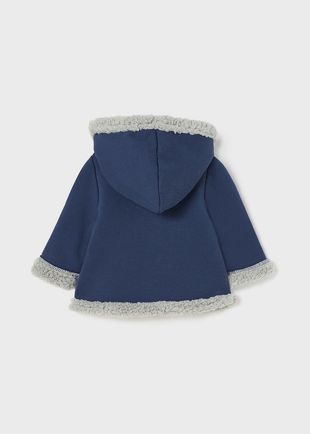 Giaccone Con Pellicciotto E Cappuccio Neonato MAYORAL 2402 - MAYORAL - LuxuryKids