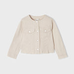 Giubbino In Denim In Cotone Sostenibile Bambina MAYORAL 3439 - MAYORAL - Luxury Kids
