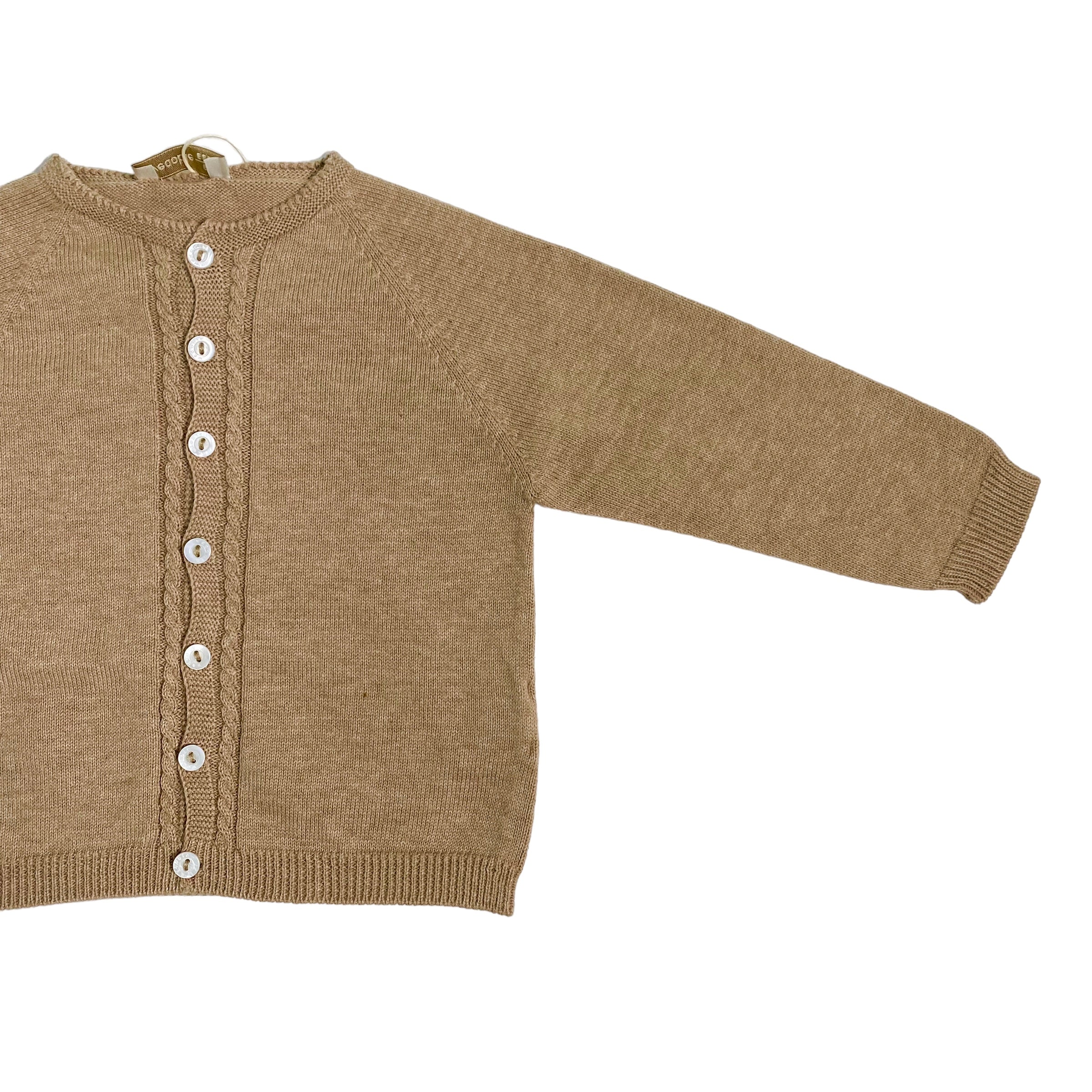 Completo Con Pagliaccetto In Filo Di Cotone Organico Neonato WEDOBLE V2301305B - WEDOBLE - Luxury Kids