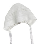 Pagliaccetto Battesimale In Lino E Pizzo Bianco Neonato PICCOLA GIUGGIOLA LERICI - PICCOLA GIUGGIOLA - Luxury Kids