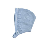 Cuffia In Filo Di Cotone Con Trama Particolare Neonato A&J A&J149 - A&J - Luxury Kids