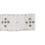 Coperta Scialle In Cotone Ricamata A Mano Neonata TETO E TATTA CO4800 - TETO E TATTA - Luxury Kids