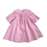 Abito A Camicia In Lino Bambina LA SARTORIA DEI PICCOLI L332