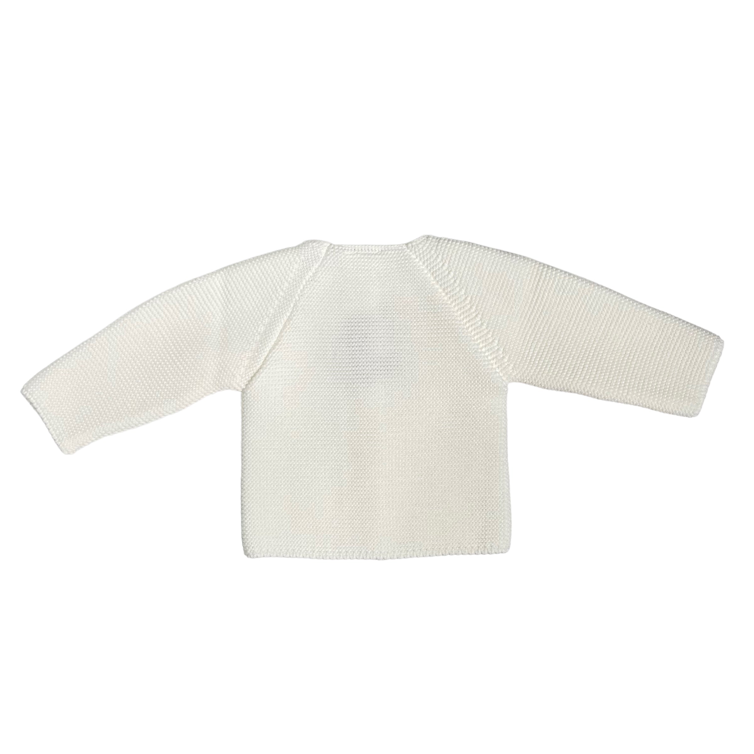 Cardigan Con Bottoni In Legno Neonato/a BABY FASHION 510.4 - Baby Fashion - LuxuryKids