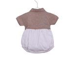 Pagliaccetto Intero In Filo E Cotone Neonato WEDOBLE V2305405A - WEDOBLE - Luxury Kids