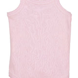 Body Bretelline In Cotone Ricamo Cuori Neonata CALAMARO 01688