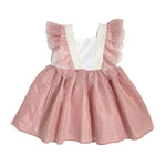 Abito Smanicato In Tulle Elegante Neonata YOEDU 0502 - YOEDU - Luxury Kids