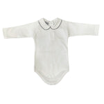 Body in Caldo Cotone con Colletto Tondo Neonati Babidu 1188 - BABIDU - LuxuryKids