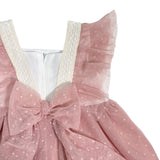Abito Smanicato In Tulle Elegante Neonata YOEDU 0502 - YOEDU - Luxury Kids