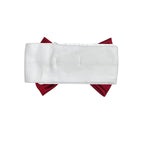 Fascia Elastica Con Fiocco Bordeaux Neonata ISABEL C328 - ISABEL - LuxuryKids