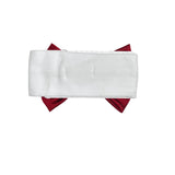 Fascia Elastica Con Fiocco Bordeaux Neonata ISABEL C328 - ISABEL - LuxuryKids