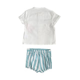 Completo Con Bermuda In Cotone Neonato DEL SUR 0281
