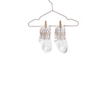 Calzini In Filo Di Cotone Organico Neonato WEDOBLE V2301345A - WEDOBLE - Luxury Kids