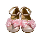 Scarpe Primi Passi Modello Ballerina In Pelle Con Fiocco Neonata PANYNO B3004 - PANYNO - Luxury Kids