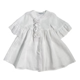 Leinenhemdkleid für Babymädchen LA SARTORIA DEI PICCOLI L332