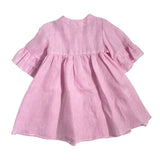 Leinenhemdkleid für Babymädchen LA SARTORIA DEI PICCOLI L332