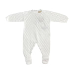Tutina Intera In Filo Di Cotone Traforata Neonato/a WEDOBLE V2307346A - WEDOBLE - Luxury Kids