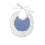 Bavetta In Cotone E Tessuto Operato Neonato TETO E TATTA BA4910 - TETO E TATTA - Luxury Kids